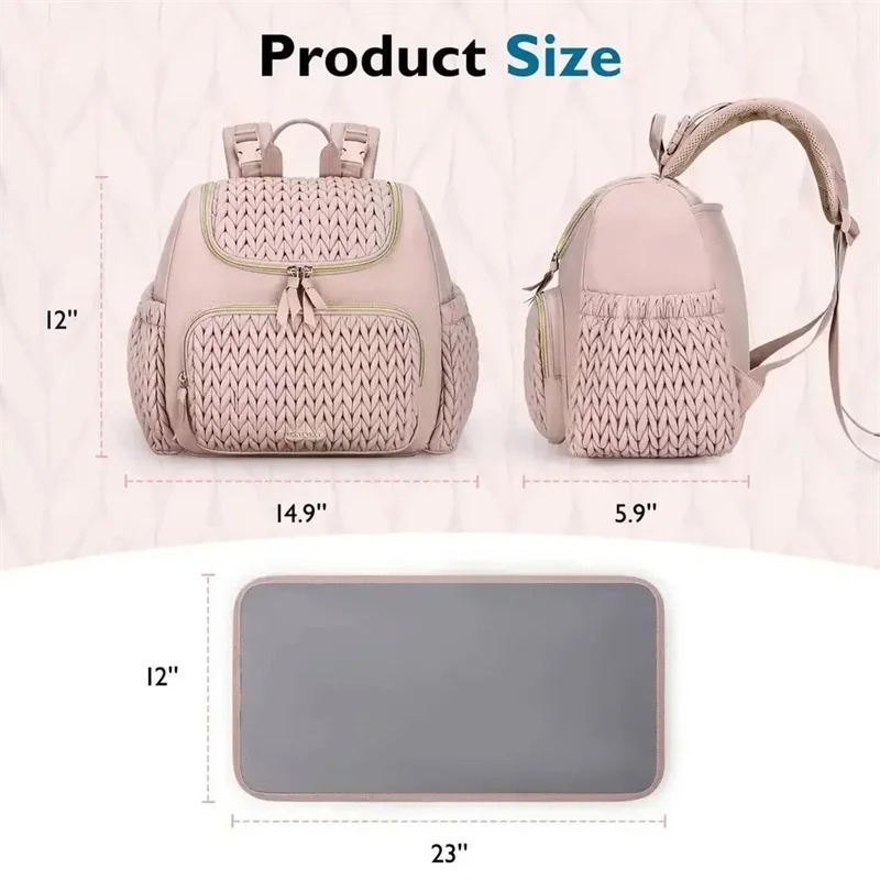 Large Capacity Maternity Diape - Backpack Diaper Bag recension och pris