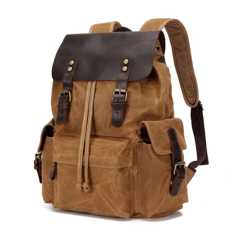 New men's backpack canvas casu - Canvas Backpack Casual recension och pris