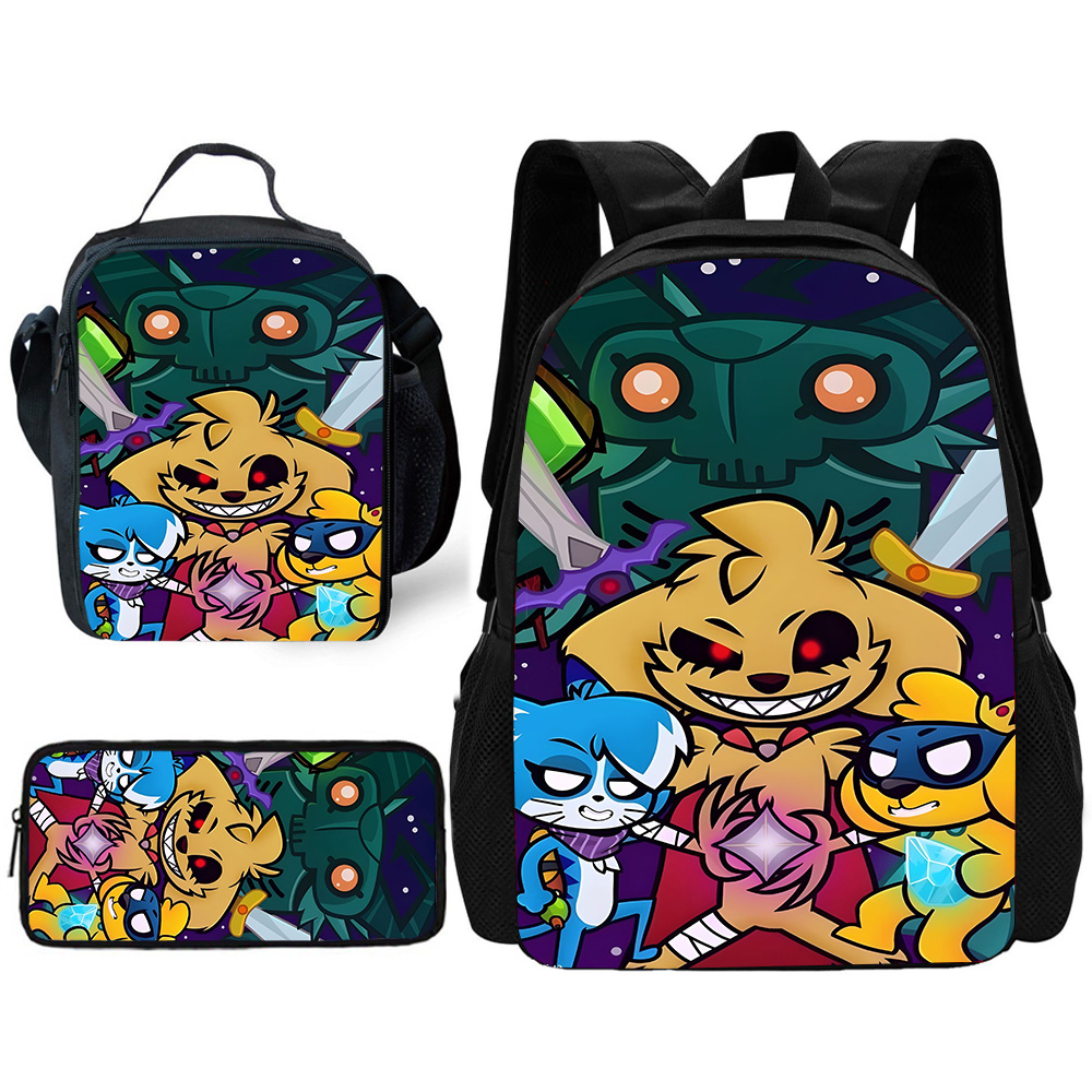 Child Casual Mikecracks Cartoo - Canvas Backpack Casual recension och pris
