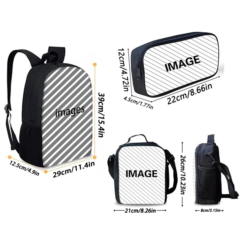 Child Casual Mikecracks Cartoo - Canvas Backpack Casual recension och pris