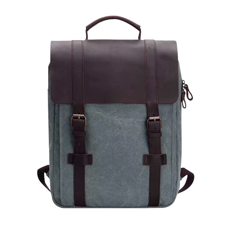 Fashion trend backpack schoolb - Canvas Backpack Casual recension och pris