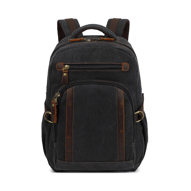 New casual cross-border backpa - Canvas Backpack Casual recension och pris