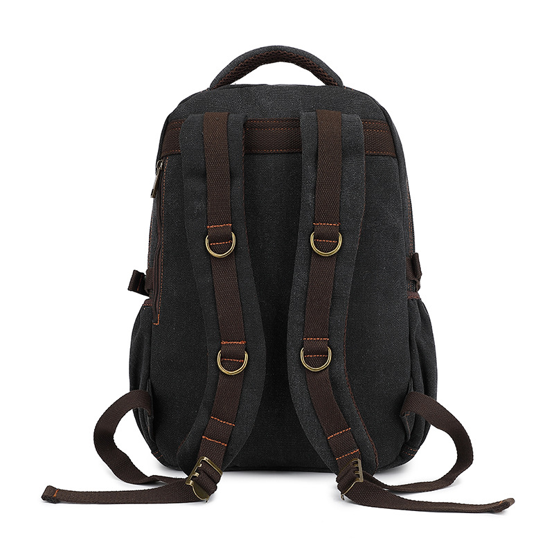 New casual cross-border backpa - Canvas Backpack Casual recension och pris
