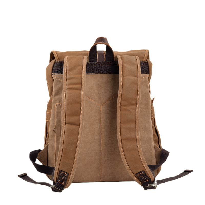 New wax canvas men's backpack  - Canvas Backpack Casual recension och pris