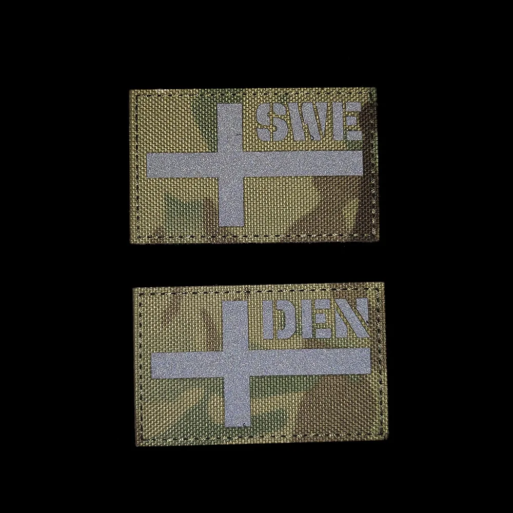 Flag Tactical Patches Norway D - Rucksack Military Style recension och pris