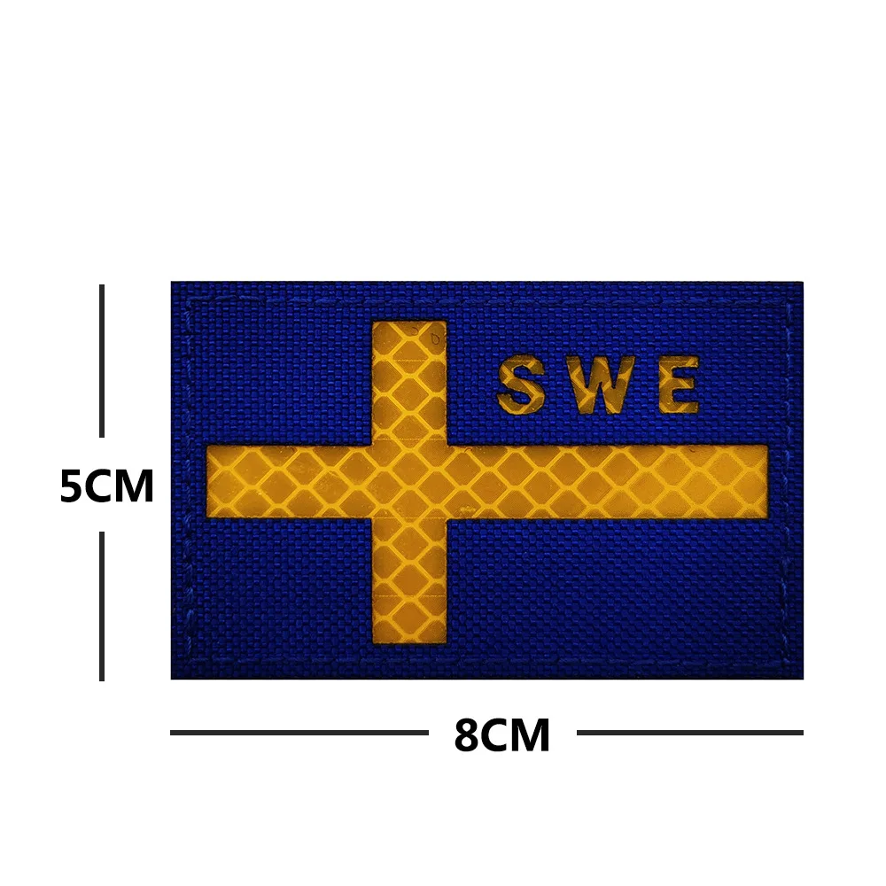 Flag Tactical Patches Norway D - Rucksack Military Style recension och pris